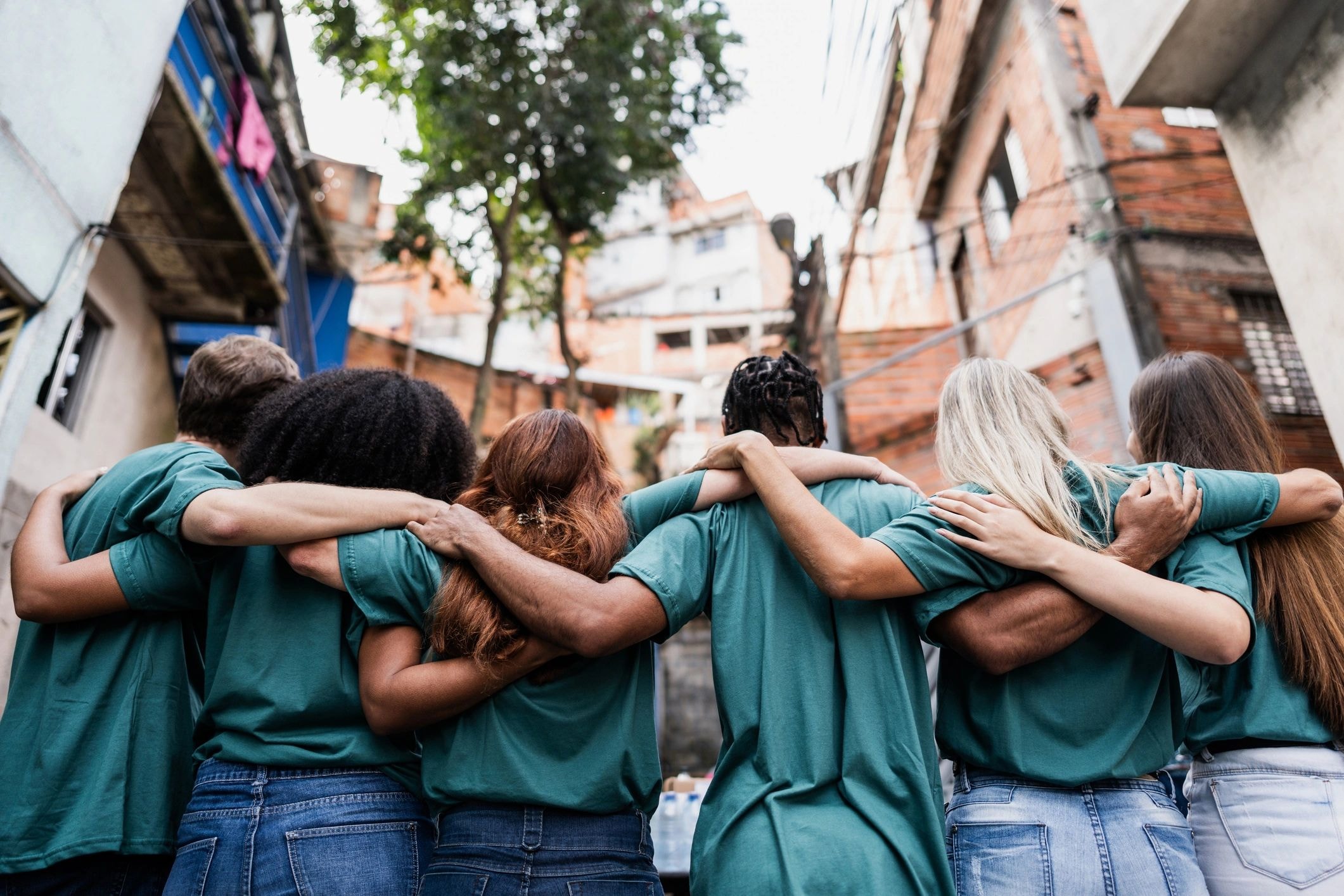 Equipo de voluntarios FUNCOMA unido